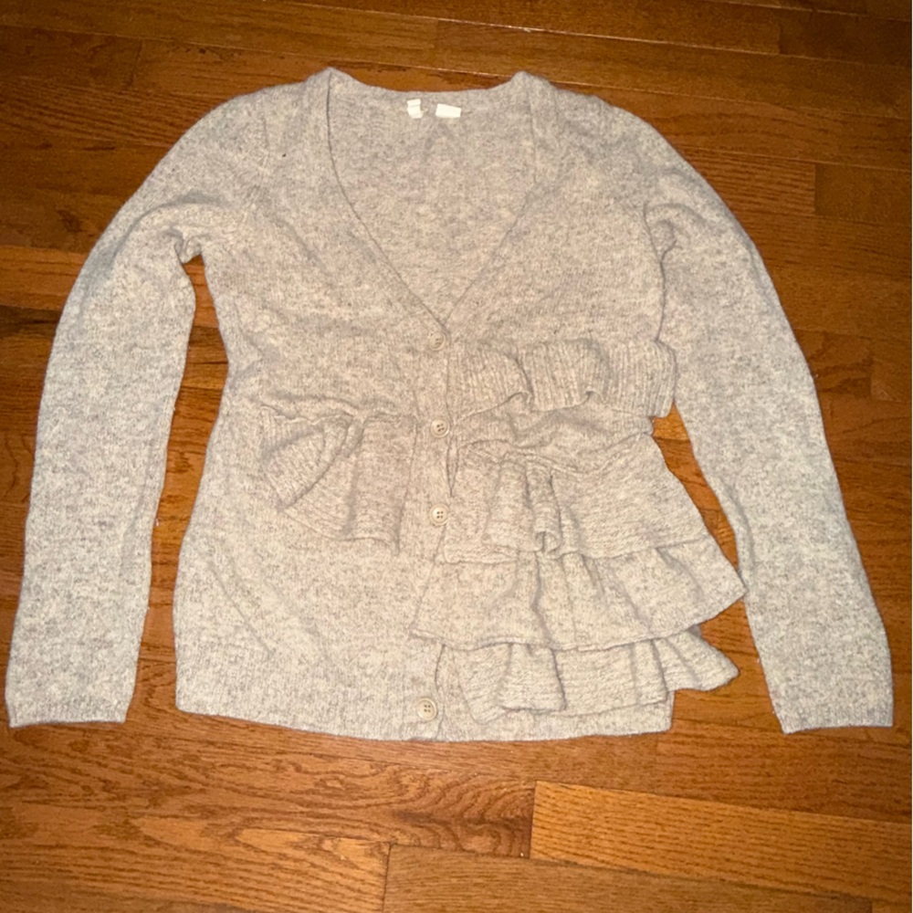 Elegant Brown, Cream, and Gray Women's Sweater
